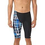 Speedo Men's Swimsuit Jammer PowerFlex Eco Laser Sticks - Manufacturer Discontinued