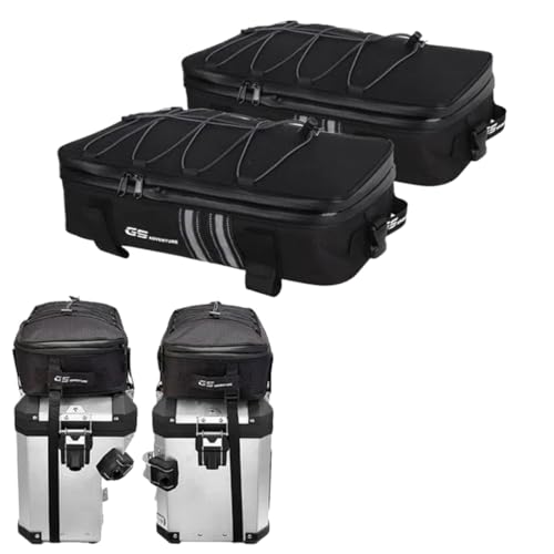 EGUIAS Alforjas Laterales para Bolsa Impermeable Top Box Alforjas Bolsa Estuche Equipaje(2 Side Bags)