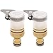 Hydrogarden CT Adaptador Universal del Grifo Adaptador de la Manguera de Latón para la Cocina Patio Césped Lavado y Limpieza del automóvi