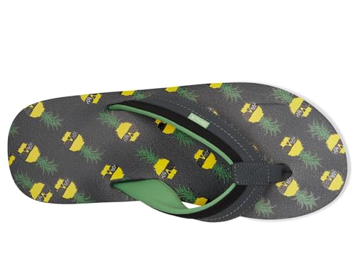 Sanuk Men's Ziggy X Ben Gravy Flip-Flop2
