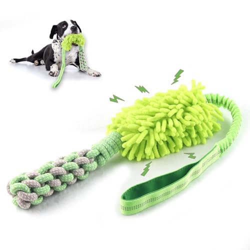 wodoca Dog Rope Toy Tug of War Dog Toy for Aggressive Chewers, Interactive Puppy Chew Toys Rope with...