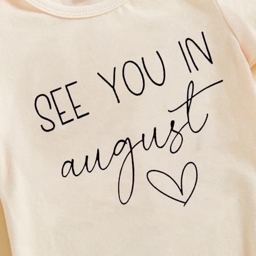 Image of woshilaocai Baby Announcement Bodysuit Pregnancy Reveal for Family | Pregnancy Reveal Ideas&New Baby Surprise for Grandparents, Husband, Aunt, Uncle, Gender Natural Romper, Funny Announcement