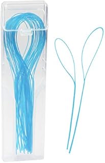 Dvluck 3 Packs Floss Threaders Tooth Floss Holders Between Orthodontic Braces Bridge