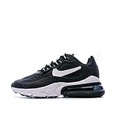 nike 270 negras y amarillas Zapatillas deportivas Nike Air MAX 270 React, Zapatillas de Gimnasio Hombre, Negro (Black White Black), 43 EU