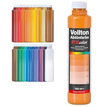 decotric Decolor Colourful Tinting Paint, Terracotta - 750 ml, Emulsion Paint for Decorative Paints and Water-Based Materials, High Colour Strength & Yield