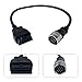 OBD2 Diagnostic Adapter Cable for Deutz Engine Relace for Bosch 3824-25 Work for MAZ Bus Ag: for Gregoire, for Manitou, for Claas OHW: for Liebherr for Bobcat for Hitachi for Kramer for Yanmar