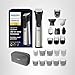 Norelco Philips Multigroom 9000 Series, All-in-One Trimmer, Beard Trimmer and Hair Clipper, 23-Piece Men's Grooming Kit for Beard, Body, Face, Nose, Ear and Intimate Areas, MG9520/50