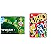Mattel Games- Scrabble il Gioco da Tavola delle Parole Crociate + Gioco di Carte UNO con 112 Carte, Confezione in Latta da Collezione e Istruzioni