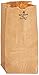 Duro ID# 30904 4# Bulwark SOS Bag 52# Natural Kraft 500pk (2 packs of 250) 5 x 3-1/3 x 9-3/4