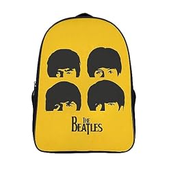 The Beatles Design Respirant Sac À Dos Grande Capacité Rock Band Sac Ecole Garçons Filles Lycee Cartable Sac A Dos Enfant Cartable Ado Fille Primaire Cadeau Sac De 16inch - Les Beatles, Paul McCartney, John Lennon, RIngo Starr, George Harrison