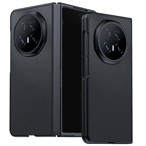 Coque Honor Magic V5 en cuir synthétique noir premium : la protection haute couture anti-rayures