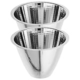TOYANDONA 2 Stück Handliche Metall LED Handtaschenlampe Reflektor mit Robustem Silbernem Reflektionsbecher 75x52x21mm für Outdoor Camping und Fotografie