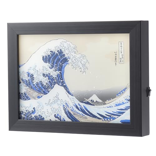 �A�[�g�p�l�� LED ���� �d�r�� �p�l�� �{�[�h �L�����o�X ������� �a�� �Ǌ|�� ���� ���r���O �C���e���A �A�[�g�{�[�h �_�ސ쌧���Q�� W24.5×D4×H18cm