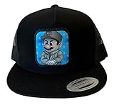 Super Chapo bros Hat Black mesh Snapback