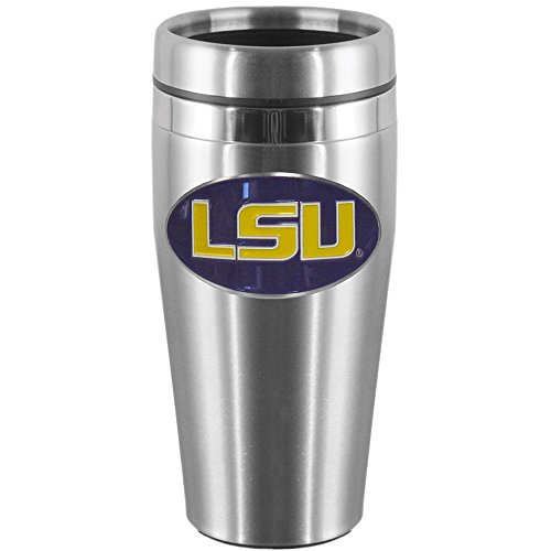 Siskiyou LSU Tigers Steel Travel Mug, 14 oz