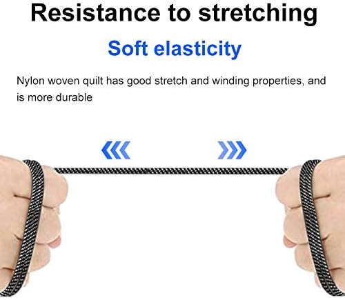 2 RCA Audio Cable 5m,Yeung Qee 2RCA Male to 2RCA Male Audio Stereo Subwoofer Cable Nylon-Braided Auxiliary Audio Cord for Home Theater, HDTV, Amplifiers, Hi-Fi Systems,Speakers (5M)