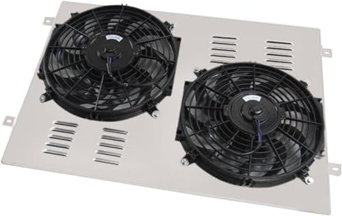 COOLINGBEST Aluminum Radiator Shroud Electric Fan for 1966-1979 Ford Bronco & F100 F150 F250 F350 V8 by COOLINGBEST - Image 4