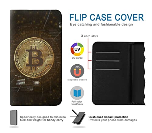 Funda de Bitcoin para Samsung Galaxy Z Fold 6 carcasa protectora 3