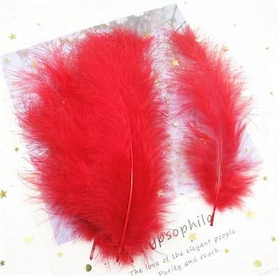 Plume 50Pcs Chicken Feather 10-15 Cm 4-6 Inches Turkey Feathers Fluffy Plumes DIY Craft Decoratie Wedding Party Decoration