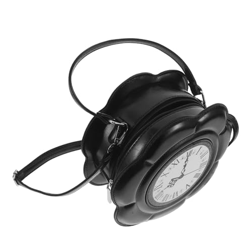Sac à bandoulière femme montre vintage steampunk Gatuida en cuir PU