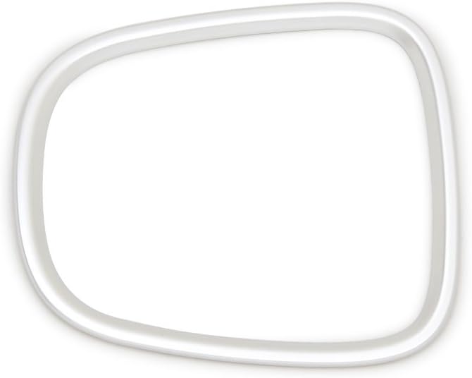 Kadore Gear Shift Knob Box Panel Trim Ring for Jeep Compass 2017-2018 2019 2020 2021 Matte 1PC/Set (Not for MT Model)