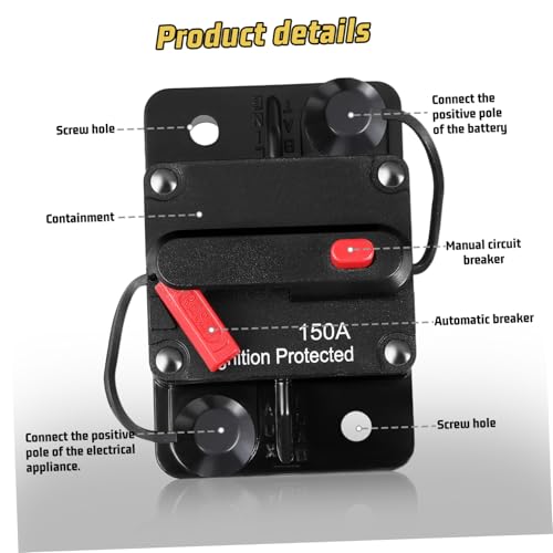 Disjoncteur protection surintensités auto marine POPETPOP compact - 4