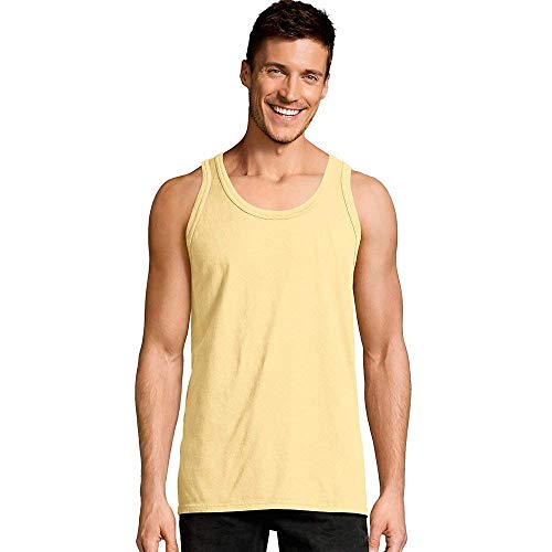 Hanes Men's ComfortWash Garment Dyed Sleeveless Tank Top