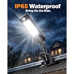 900LM Clip-On Solar Street Flood Light Outdoor,Motion Sensor 1 Pack - Image 4