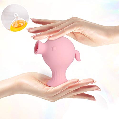 Mini Sugador de Clitoris e Mamilo Pulsante Recarregável (Rosa)