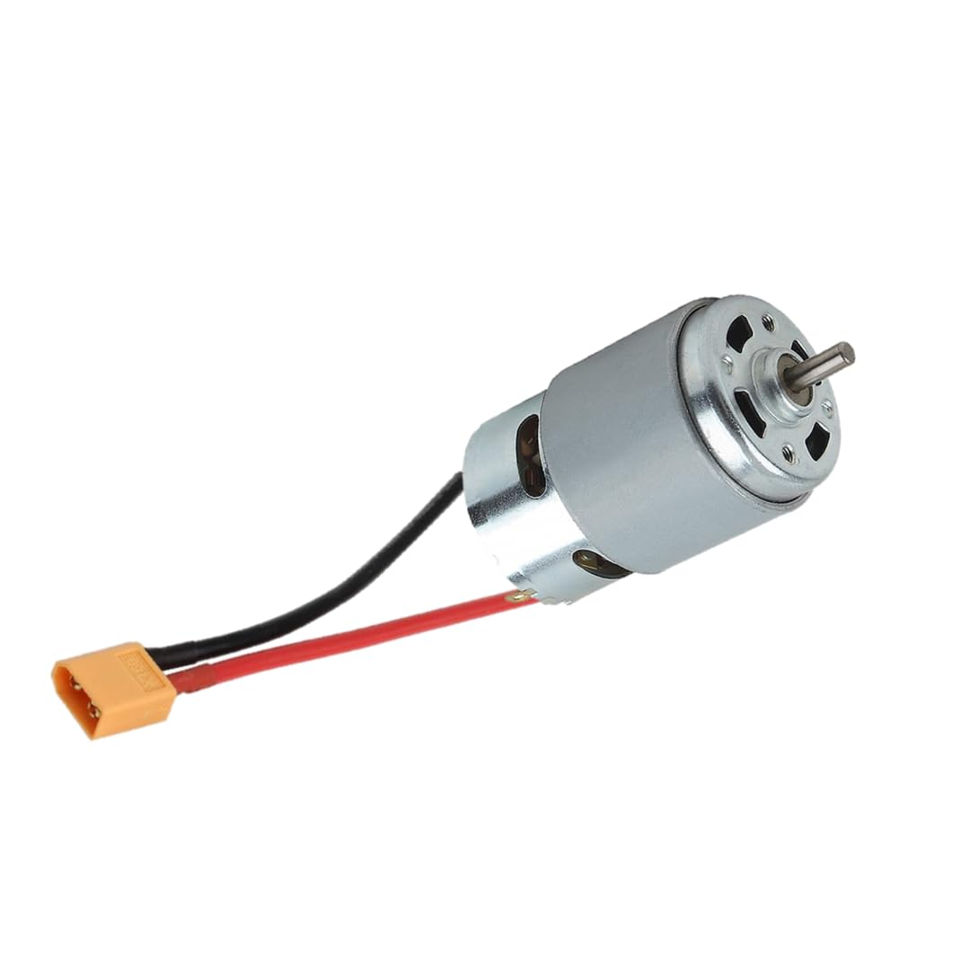 Bydroid D-shaft 775 12V 3000 RPM/MIN High Speed High Torque DC Motor Dual Shaft- with XT60 Connectors