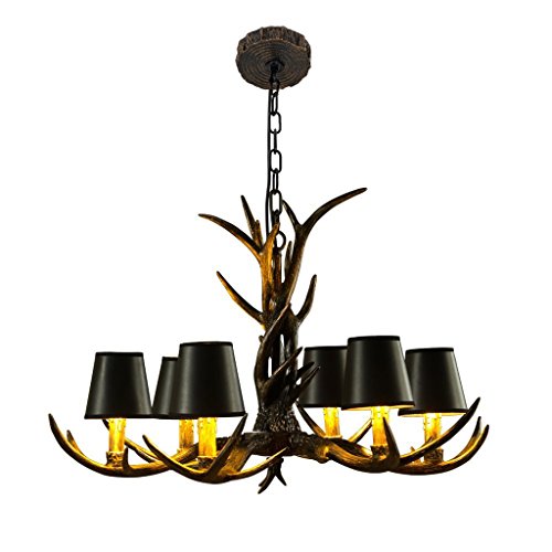 & Perfect ** - Antlers vintage Style resina 6 candelabros de luz,...