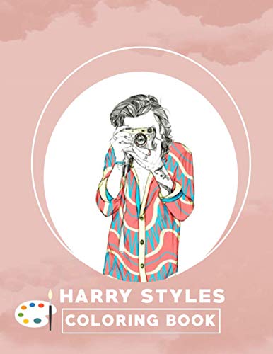 Harry Styles Coloring Book: 50+ Awesome Illustrations Harry Styles Adult Coloring Books. (Unofficial)