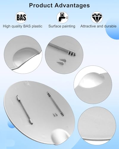 Vaticas Fuel Door Cover Fit for Ford F150 2009 2010 2011 2012 2013 2014, Fuel Tank Filler Cap Replace 9L3Z-99405A26-AA 9L3Z99405A26AA