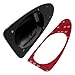 Car Roof Shark Fin Antenna Carbon Fiber Radio Signal Antenna Part Compatible for Mini Cooper Base Convertible 2-Door 1.6L 1598CC l4 Gas DOHC Naturally Aspirated 2015 by Loner