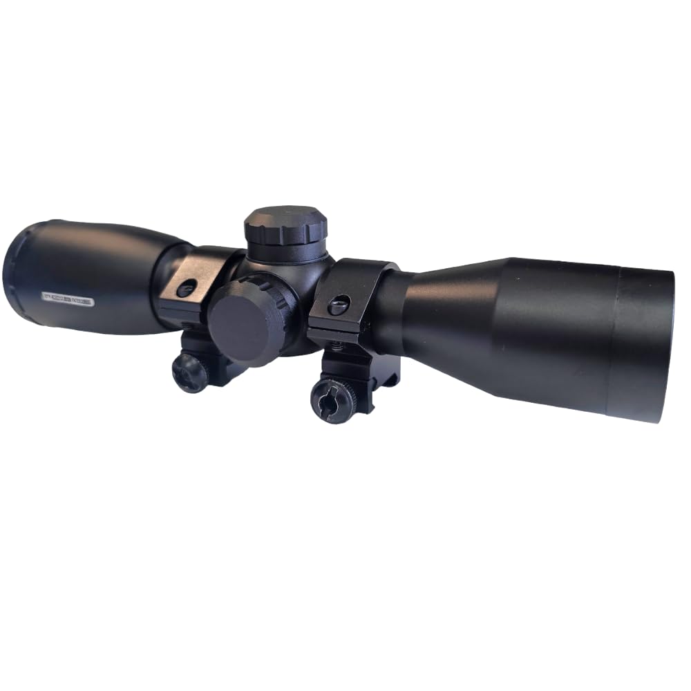 Cannocchiale Ottica Compatta ottiche per carabina Aria compressa 4x32 con attacchi da 11mm 22mm Ottica carabina a piombini
