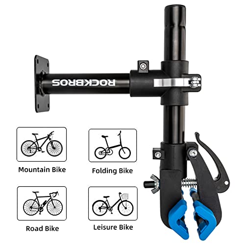 Rockbros Bike Repair Stand Bench Mount Home Bike Stand For Maintenance Bike Clamp Workbench Work Stands Bicycle Repair Rack For Road Mountain Mtb Bikes #TOP4