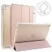 valkit iPad Pro 10.5 Cover, iPad Pro 10.5 Case, Smart Folio Stand Protective Heavy Duty Rugged Impact Resistant Armor Apple iPad Pro 10.5 Inch 2017 Apple Pencil Holder, Rose Gold