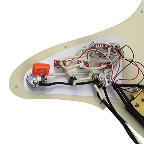 Pickuations De Guitare Pickguard Pré-programmées Humbucker Pickups Alnico 5 Hsh 4c Ensemble De Coupe À Push-Tire du… - Les Beatles, Paul McCartney, John Lennon, RIngo Starr, George Harrison Pickuations De Guitare Pickguard Pré-programmées Humbucker Pickups Alnico 5 Hsh 4c Ensemble De Coupe À Push-Tire du… – Image 5