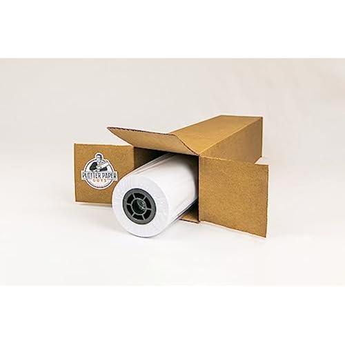 36lb Heavyweight Coated Bond Paper, 36" x 100', 2" core, 1 roll per box