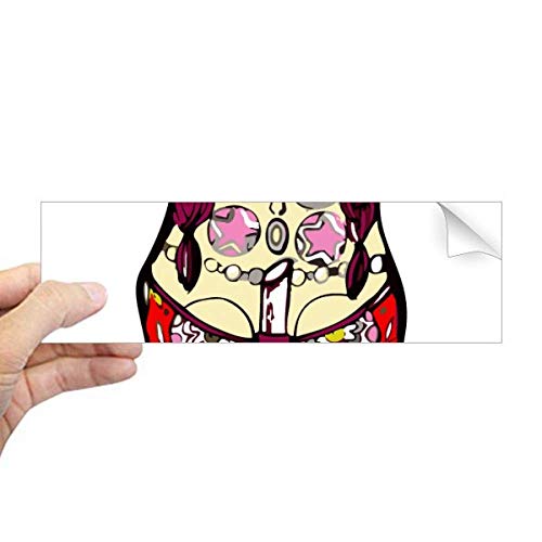Autocollant pour fenêtre poupées russes rectangulaire stick