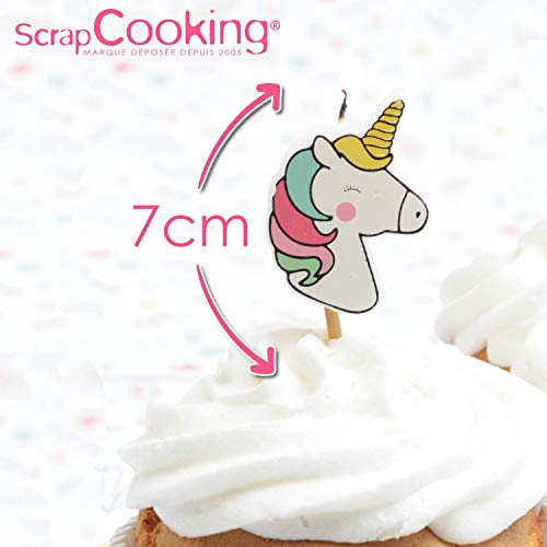 8 Unicorn Candles #TOP3