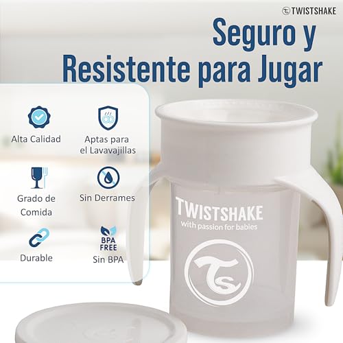 Bouteille d'eau étanche 360 avec joint silicone premium Twistshake - 3
