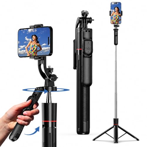 AZIZIA-AE 170CM Tripod for iPhone & Selfie Stick with Bluetooth Remote camera stand Lightweight mobile stand Tripod for Android Smartphones & iphone