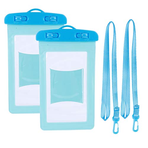 Bolsa impermeável para celular, bolsa de telefone de PVC impermeável para mergulho, bolsa de natação