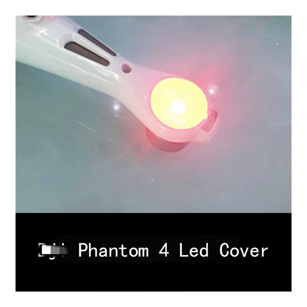 Parti del drone] 4 pezzi for DJI Phantom 4 Pro paralume a LED coperchio della lampada copertura della luce protezione componente pezzo di ricambio 14 for P4 P Adv [Facile da sostituire](Original