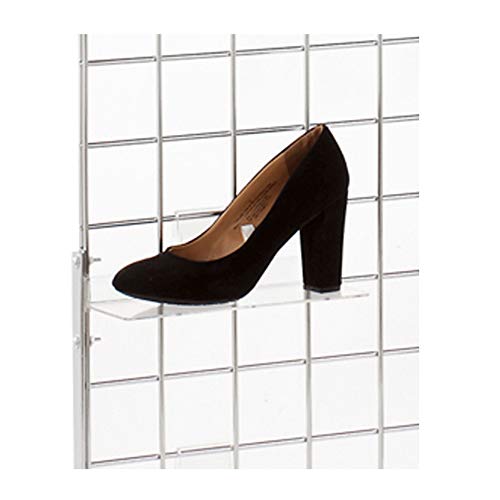 Acrylic Grid Shelf 10 W x 4 D Inches - Count of 10