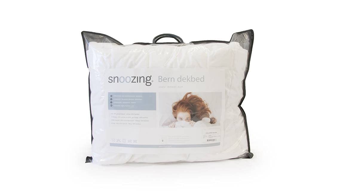 Snoozing Bern - Bettdecke - Bambus - 140x220 cm - Wit