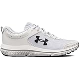 Under Armour Women's Charged Assert 10, (104) White/White/Black, 9, US