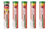 Multivitamin + Minerals - 5 x 20 effervescent Tablets - Pomegranate Flavor - T&D Pharma German Multivitamin + Minerals - Made in Germany