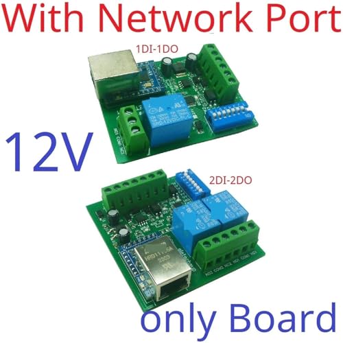 Relais Ethernet RS485 Modbus RTU LAN RJ45 12V carte d'extension multifonction